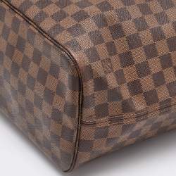 Louis Vuitton Damier Ebene Canvas Neverfull MM Bag
