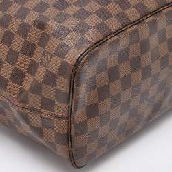 Louis Vuitton Damier Ebene Canvas Neverfull MM Bag