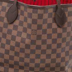 Louis Vuitton Damier Ebene Canvas Neverfull MM Bag