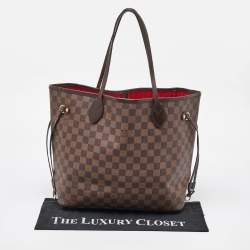 Louis Vuitton Damier Ebene Canvas Neverfull MM Bag
