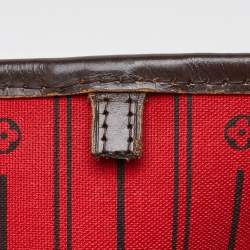 Louis Vuitton Damier Ebene Canvas Neverfull MM Bag