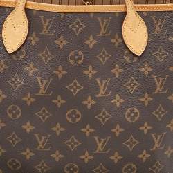 Louis Vuitton Monogram Canvas Neverfull MM Bag
