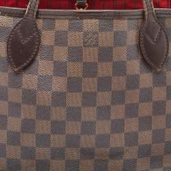 Louis Vuitton Damier Ebene Canvas Neverfull PM Bag