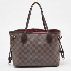 Louis Vuitton Damier Ebene Canvas Neverfull PM Bag