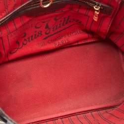 Louis Vuitton Damier Ebene Canvas Neverfull PM Bag