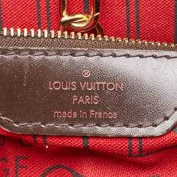 Louis Vuitton Damier Ebene Canvas Neverfull PM Bag