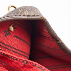 Louis Vuitton Damier Ebene Canvas Neverfull PM Bag