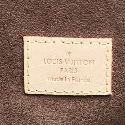 Pre Owned Louis Vuitton Monogram Canvas Pochette Metis Bag