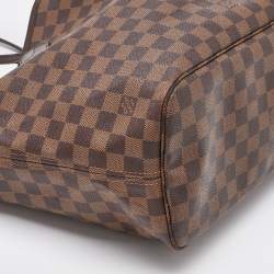Louis Vuitton Damier Ebene Canvas Neverfull MM Bag