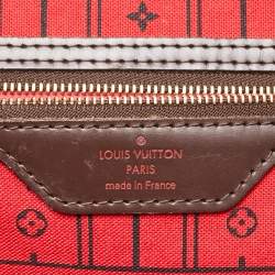 Louis Vuitton Damier Ebene Canvas Neverfull MM Bag