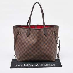 Louis Vuitton Damier Ebene Canvas Neverfull MM Bag