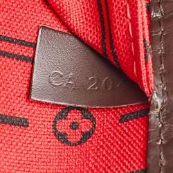 Louis Vuitton Damier Ebene Canvas Neverfull MM Bag