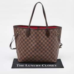 Louis Vuitton Damier Ebene Canvas Neverfull MM Bag
