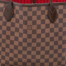 Louis Vuitton Damier Ebene Canvas Neverfull MM Bag