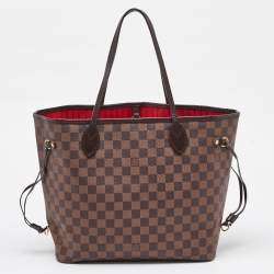 Louis Vuitton Damier Ebene Canvas Neverfull MM Bag