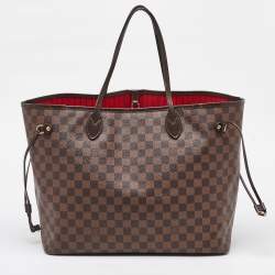 Louis Vuitton Damier Ebene Canvas Neverfull GM Bag