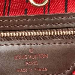 Louis Vuitton Damier Ebene Canvas Neverfull PM Bag