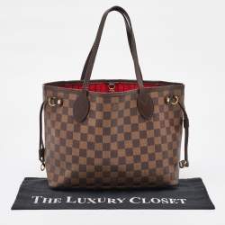 Louis Vuitton Damier Ebene Canvas Neverfull PM Bag