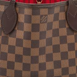 Louis Vuitton Damier Ebene Canvas Neverfull PM Bag