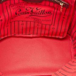 Louis Vuitton Damier Ebene Canvas Neverfull MM Bag