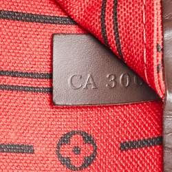 Louis Vuitton Damier Ebene Canvas Neverfull MM Bag