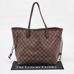 Louis Vuitton Damier Ebene Canvas Neverfull MM Bag