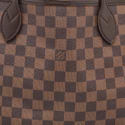 Louis Vuitton Damier Ebene Canvas Neverfull MM Bag