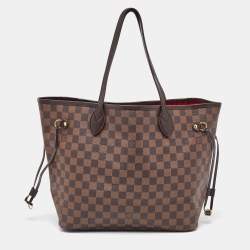 Louis Vuitton Damier Ebene Canvas Neverfull MM Bag