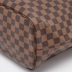 Louis Vuitton Damier Ebene Canvas Neverfull MM Bag
