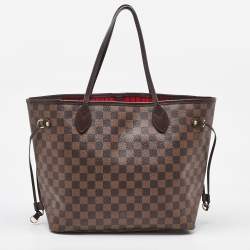 Louis Vuitton Damier Ebene Canvas Neverfull MM Bag