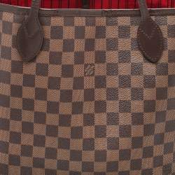 Louis Vuitton Damier Ebene Canvas Neverfull MM Bag