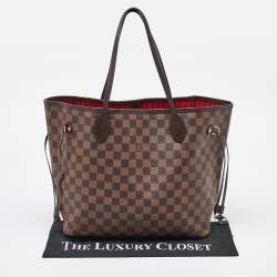 Louis Vuitton Damier Ebene Canvas Neverfull MM Bag