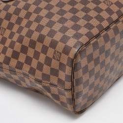 Louis Vuitton Damier Ebene Canvas Neverfull MM Bag