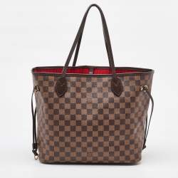 Louis Vuitton Damier Ebene Canvas Neverfull MM Bag