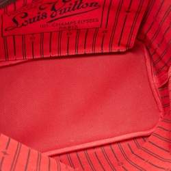 Louis Vuitton Damier Ebene Canvas Neverfull MM Bag