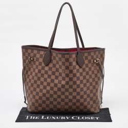 Louis Vuitton Damier Ebene Canvas Neverfull MM Bag