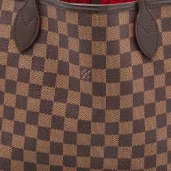 Louis Vuitton Damier Ebene Canvas Neverfull MM Bag