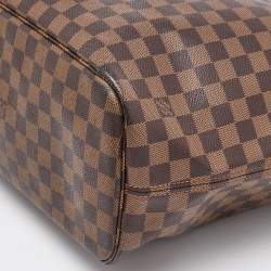 Louis Vuitton Damier Ebene Canvas Neverfull MM Bag