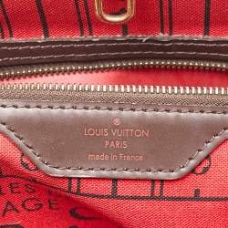 Louis Vuitton Damier Ebene Canvas Neverfull PM Bag