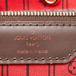 Louis Vuitton Damier Ebene Canvas Neverfull GM Bag