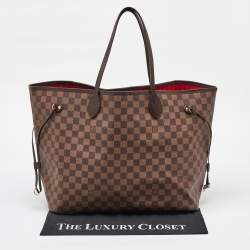 Louis Vuitton Damier Ebene Canvas Neverfull GM Bag