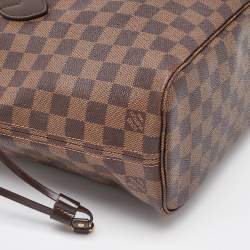 Louis Vuitton Damier Ebene Canvas Neverfull PM Bag