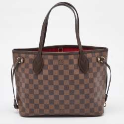 Louis Vuitton Damier Ebene Canvas Neverfull PM Bag