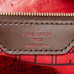 Louis Vuitton Damier Ebene Canvas Neverfull PM Bag