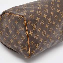 Pre Owned Louis Vuitton Monogram Canvas Speedy 30 Bag
