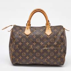 Pre Owned Louis Vuitton Monogram Canvas Speedy 30 Bag