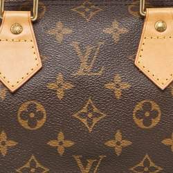 Pre Owned Louis Vuitton Monogram Canvas Speedy 25 Bag