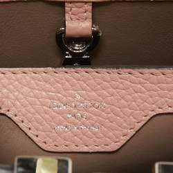 Louis Vuitton Magnolia Taurillon Leather and Python Capucines BB Bag