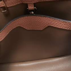 Louis Vuitton Magnolia Taurillon Leather and Python Capucines BB Bag
