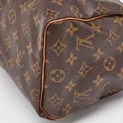 Pre Owned Louis Vuitton Monogram Canvas Speedy 25 Bag